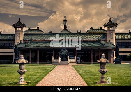 Die fo Guang Shan Nan Hua Temple Stockfoto