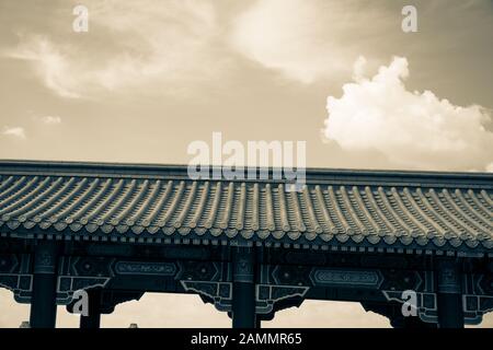 Die fo Guang Shan Nan Hua Temple Stockfoto