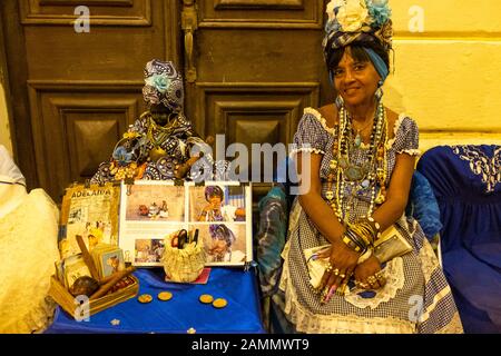 Wahrsager. Havanna, Kuba. Stockfoto