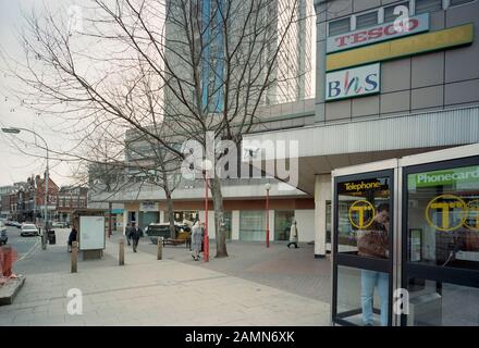 P & O Arndale Shopping Center in Wandsworth, London, im Jahr 1990 Stockfoto