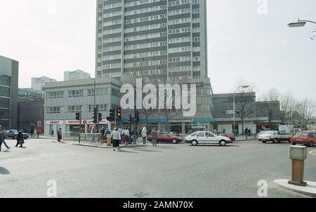 P & O Arndale Shopping Center in Wandsworth, London, im Jahr 1990 Stockfoto