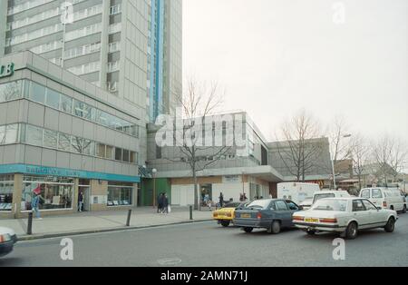 P & O Arndale Shopping Center in Wandsworth, London, im Jahr 1990 Stockfoto