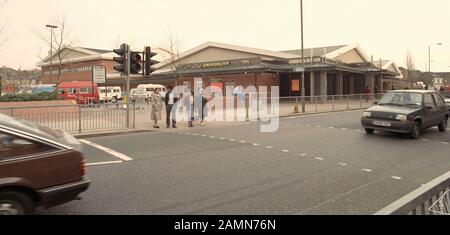 P & O Arndale Shopping Center in Wandsworth, London, im Jahr 1990 Stockfoto