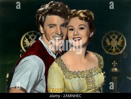 LANCASTER, MAYO, DIE FLAMME UND DER PFEIL, 1950 Stockfoto