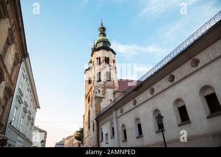 Andreaskirche im Stadtteil Altstadt in Krakow, Polen Stockfoto