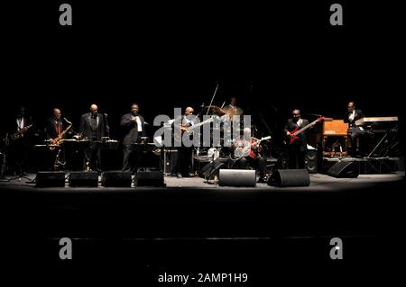 Mailand Italien 09/06/2010 Live-Konzert von B.B.King im Arcimboldi Theater Stockfoto