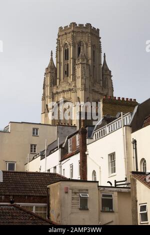 BRISTOL, GROSSBRITANNIEN - 8. APRIL 2019. Das Bristol City Museum and Art Gallery ist von der Park Street aus mit einer Architektur des Edwardian Baroque verbunden. Bristol, England, Großbritannien, April Stockfoto