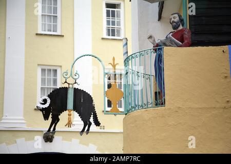 Portmeirion Stockfoto