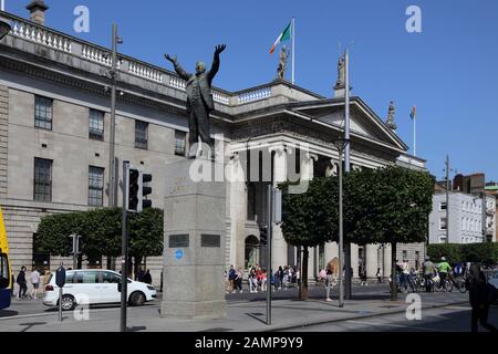 Dublin O'Connell Street General Post Office Stockfoto