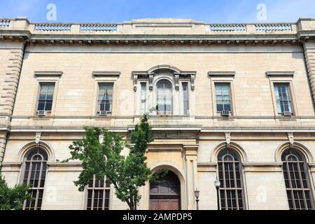 Baltimore Mount Vernon District - George Peabody Library. Stockfoto