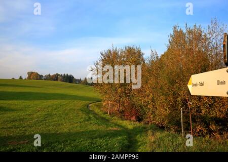 Durach ist eine Stadt in Bayern, Deutschland, Europa Stockfoto