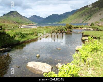 Wast-Wasser in Wasdale im Lake District. Großbritannien Stockfoto