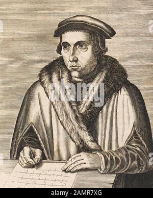 Juan LUIS VIVES (1493-1540) spanischer Gelehrter und Renaissance-Humanist Stockfoto