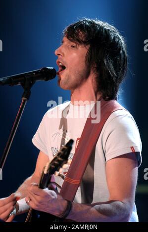 Mailand Italien 16/01/2003, James Blunt Live-Konzert in Rai Studios Stockfoto