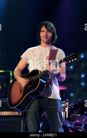 Mailand Italien 16/01/2003, James Blunt Live-Konzert in Rai Studios Stockfoto