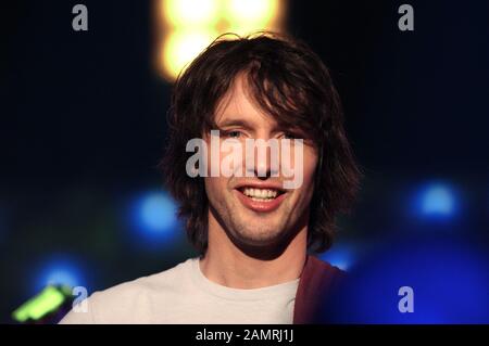 Mailand Italien 16/01/2003, James Blunt Live-Konzert in Rai Studios Stockfoto