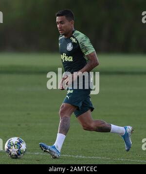 Orlando, Estados Unidos. Januar 2020. SE Palmeiras Spieler Dudu während des Trainings in Orlando, Florida. Kredit: Cesar Greco/FotoArena/Alamy Live News Stockfoto