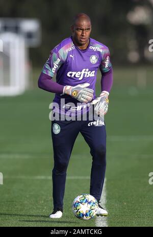 Orlando, Estados Unidos. Januar 2020. SE Palmeiras Torhüter Jailson beim Training in Orlando, Florida. Kredit: Cesar Greco/FotoArena/Alamy Live News Stockfoto