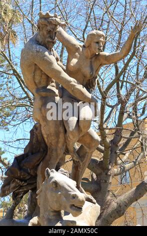 Fontana di Proserpina, Catania Stockfoto