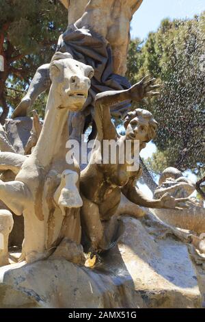 Fontana di Proserpina, Catania Stockfoto