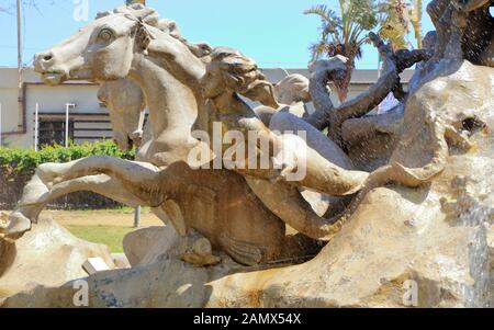 Fontana di Proserpina, Catania Stockfoto