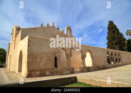 Kirche der Katakomben von St. John, Syrakus. Chiesa di San Giovanni alle catacombe di Siracusa Stockfoto