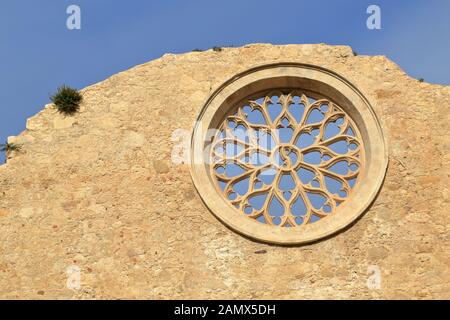 Kirche der Katakomben von St. John, Syrakus. Chiesa di San Giovanni alle catacombe di Siracusa Stockfoto