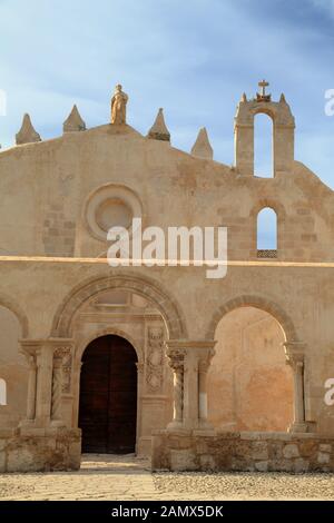 Kirche der Katakomben von St. John, Syrakus. Chiesa di San Giovanni alle catacombe di Siracusa Stockfoto