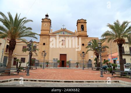 Chiesa Parrocchiale di Maria SS. Del Lume, Santa Flavia Stockfoto