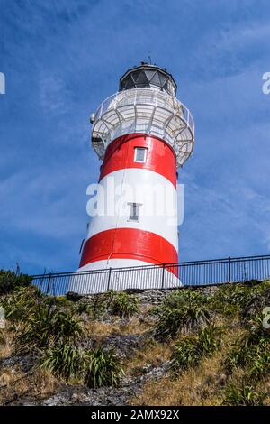 Cape Palliser Lighthouse, 1897, Wairarapa, North Island, Neuseeland Stockfoto