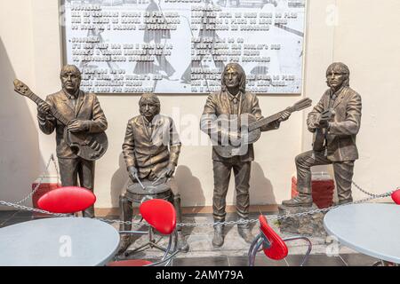 Beatles Statue, Trinidad, Kuba Stockfoto
