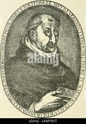 La literatura española; reconcue de historia crítica . que estaba convencido de que, muertos sin sucesión D. Sebastián yel cardenal D. Enrique, Felipe II era el rey legítimo de Portugal; Pero supermanencia en aquel reino, la lealtad debida a los reyes, su convivenciacon los dominicos, y más que todo su carácter apostólico, y no político, nohabían de permitirle llegar siempre en el servicio de los intereses españo-les al to que se creía justo en Madrid. Por fuerza tenía que suscitar re-celos, y hubo momentos en que se sospechó de él; en Lisboa, por caste- (1) Del P. Rivadeneira se ha escrito Stockfoto