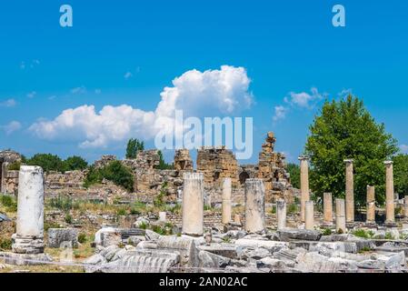 Antike Stadt Aphrodisias, Adana, Türkei Stockfoto