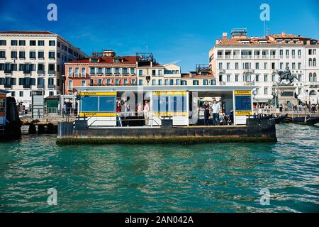 Häfen in venedig Stockfoto