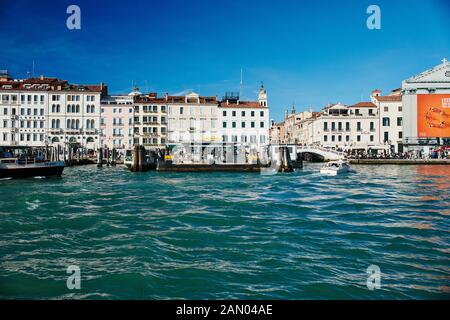 Häfen in venedig Stockfoto