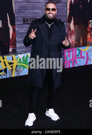 Hollywood, LOS ANGELES, KALIFORNIEN, USA - 14. JANUAR: Nicky Jam kommt bei der Los Angeles Premiere Von Columbia Pictures "Bad Boys For Life", die am 14. Januar 2020 im TCL Chinese Theatre IMAX in Hollywood, Los Angeles, Kalifornien, USA veranstaltet wird. (Foto von Xavier Collin/Image Press Agency) Stockfoto