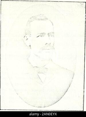 Geschichte und Genealogien der Familien Hammond in Amerika: Mit einem Bericht über die frühe Geschichte der Familie in der Normandie und Großbritannien1000-1902 . eb. 7, 18500; m. Dez.1, 1840, Lyman Gates, of Sullivan, N. H. Children: 1757. 1. Eldridge, (Tore) B. Jiilv 4, 1841; d. Ang. 12, 1843. 1758. 2. Edwin G., (Gates) B. Sept. 30, 1842. 1759. 3. Ellen (Gates) B. Mai 1844; a. .Juni 17, 1855. 1587 (VIII) Eber H. Carpenter, B. Swanzey, X. il. Jan. 22.181; r. Northfield, Ma.ss.; m. 22. Oktober 1844, Mary A.Brigham, of Erving, Mass. Keine Aufzeichnungen über seine Familie. 1588 (A^III) .John L. Carpenter, B. Swanze Stockfoto