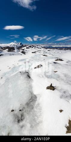 Landschaften, Blautukvislareyrar, Mt. Kerlingafjoll, Central Highlands, Island Stockfoto