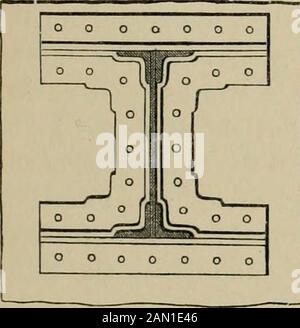 Schiffbau in Eisen und Stahl / eine praktische Abhandlung . . Abb. 166. Abb. 164.. Stockfoto