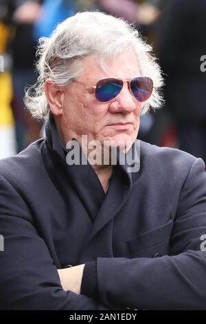 Claude Oliver Rudolph, Trauerfeier für Jan Fedder, St. Michaelis, Englische Planke, Hamburg, 14.01.2020 Stockfoto