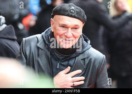 Peter Sebastian, Trauerfeier für Jan Fedder, St. Michaelis, Englische Planke, Hamburg, 14.01.2020 Stockfoto