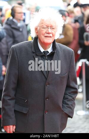 Carlo von Tiedemann, Trauerfeier für Jan Fedder, St. Michaelis, Englische Planke, Hamburg, 14.01.2020 Stockfoto