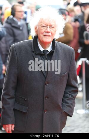 Carlo von Tiedemann, Trauerfeier für Jan Fedder, St. Michaelis, Englische Planke, Hamburg, 14.01.2020 Stockfoto