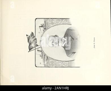 Offizielles Dewey-Souvenir-Programm: Erinnert an den Empfang der Stadt New York an Admiral Dewey, 29. Und 30. September 1899 / . er Marine bei der Armee und sicherte sich einen Termin nach Annapolis, den er im Jahr 1854 unterzog. Es gab vierzehn Männer in der Graduierung Klasse von 1858, und George Dewey stand an fünfter Stelle in seiner Klasse. Nach seiner Graduierung wurde er auf die Dampffregatte Wabash beordert, dann mit dem Mittelmeer-Geschwader unterwegs. 1859 kehrte er an die NawalAkademie zurück, um seine Abschlussprüfungen zu erhalten. W hen Sumter wurde gefeuert, Dewey war in Montpelier.Nur eine Woche später, 19. April 1861, war er Stockfoto