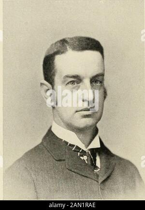 Universitäten und ihre Söhne, Geschichte, Einfluss und Eigenschaften der amerikanischen Universitäten, mit biografischen Skizzen und Porträts von Alumni und Empfängern von Ehrenabschlüssen . wurde auf 500.000 ^geschätzt, und zum Zeitpunkt seines Todes im Alter von dreiundachtzig Jahren erhöhte sich dieses Schellfisch auf 100.000.000 Dollar. Der Großteil dieses Großvermögens blieb seinem ältesten Sohn William Henry überlassen, in dessen Hände es sich verdoppelt haben soll. Der älteste Sohn von William Henry Vanderbilt, Cornelius, das Thema dieser Skizze, wurde zu Hause erzogen, unter dem Unterricht seiner Mutter, einer talentierten Frau, 294 UNIVERSITÄTEN UND IHRER Stockfoto