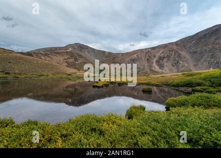 Shelf Lake in den Rocky Mountains, Colorado Stockfoto