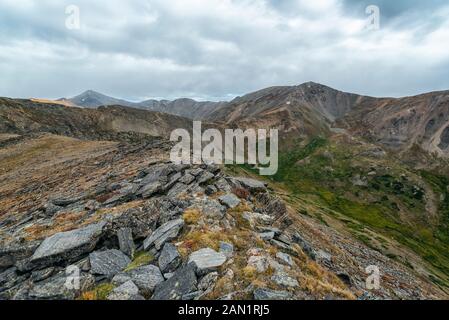 Blick vom Decatur Mountain, Colorado Stockfoto