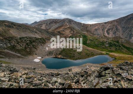 Shelf Lake in den Rocky Mountains, Colorado Stockfoto