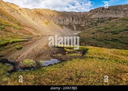 Shelf Lake in den Rocky Mountains, Colorado Stockfoto