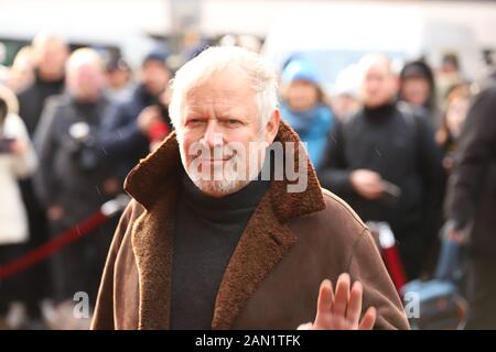 Axel Milberg, Trauerfeier für Jan Fedder, St. Michaelis, Englische Planke, Hamburg, 14.01.2020 Stockfoto